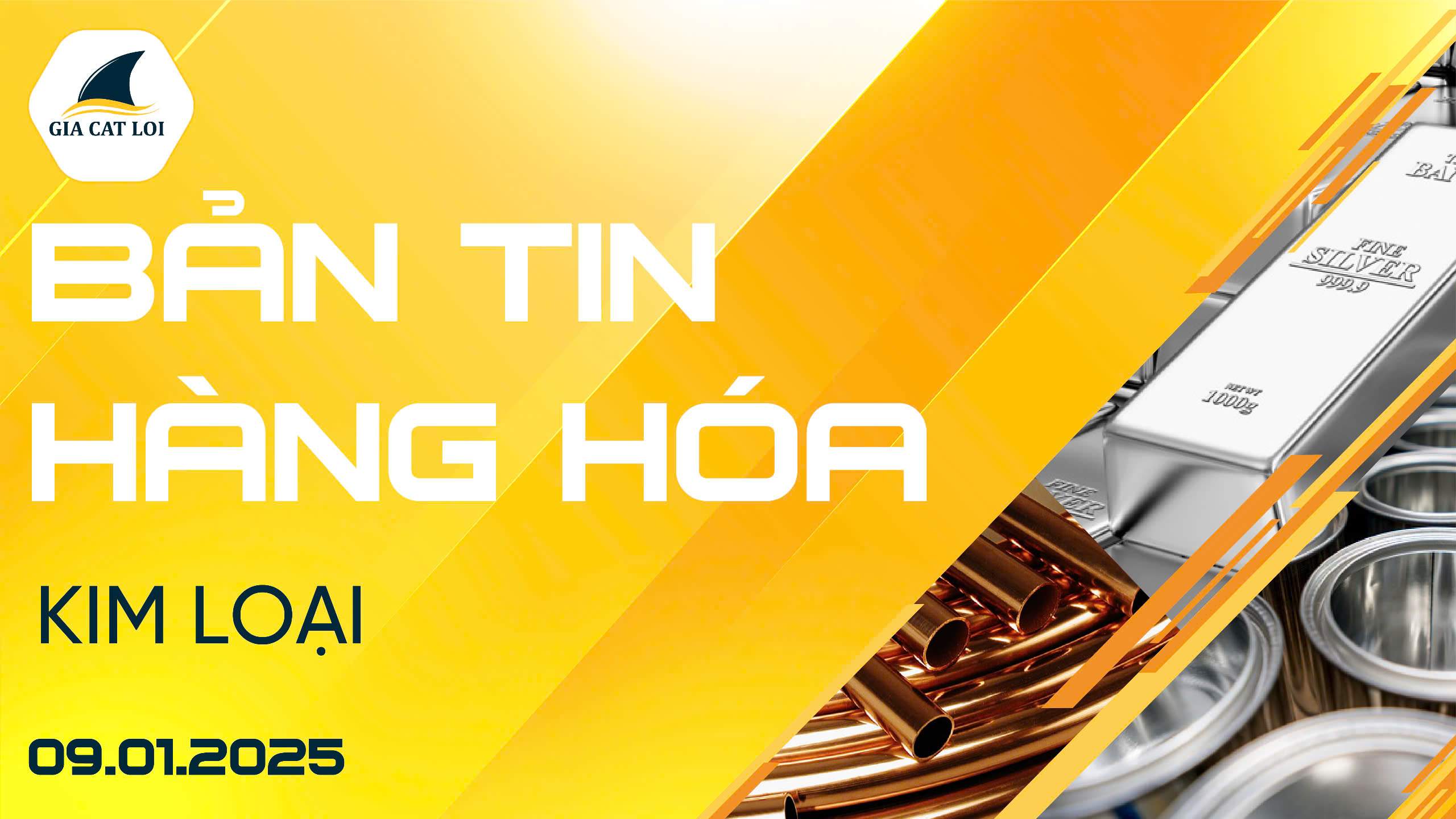 Bản Tin Nhóm Kim Loại Ngày 09/01/2025