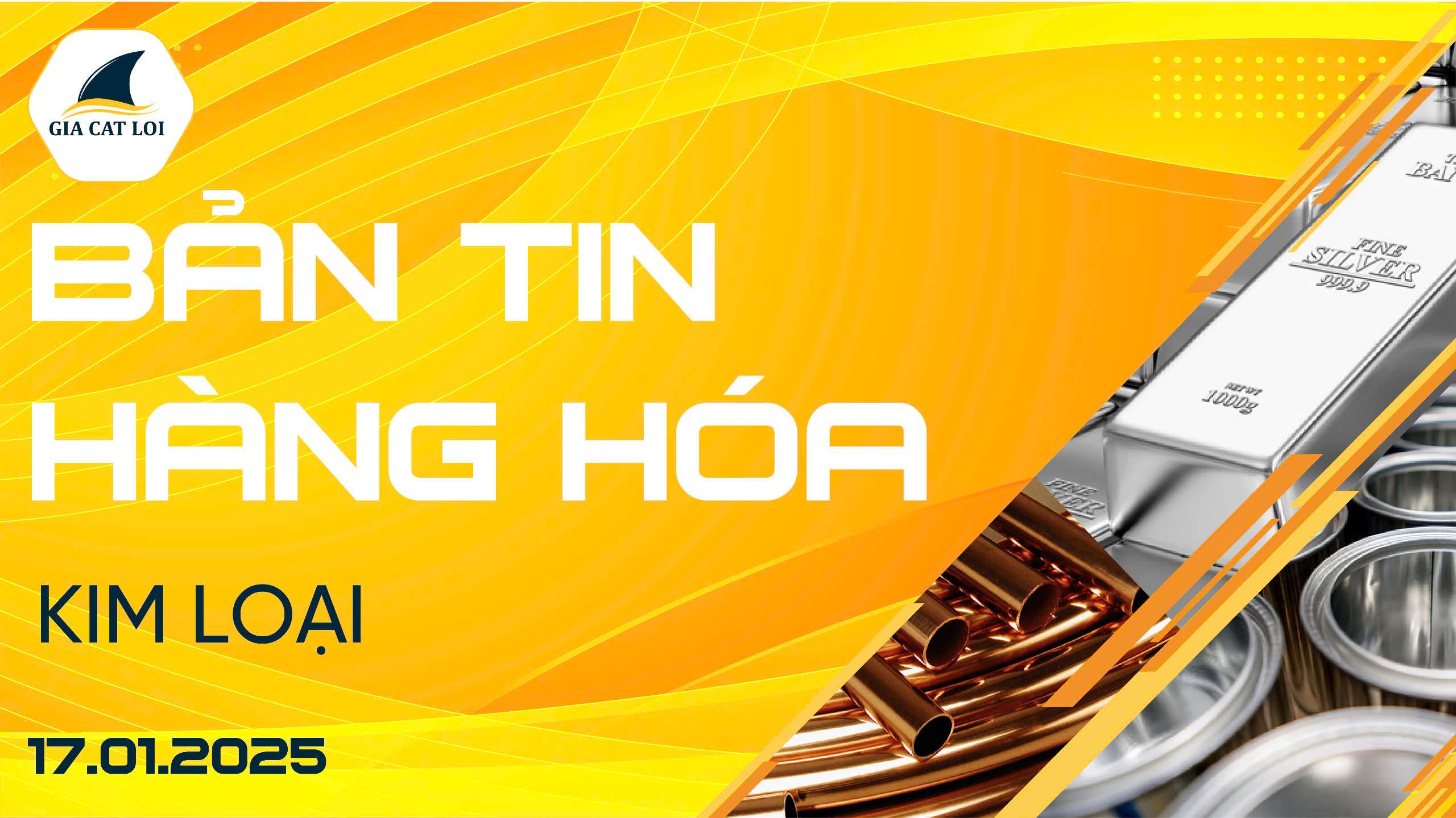 Bản Tin Nhóm Kim Loại Ngày 17/01/2025