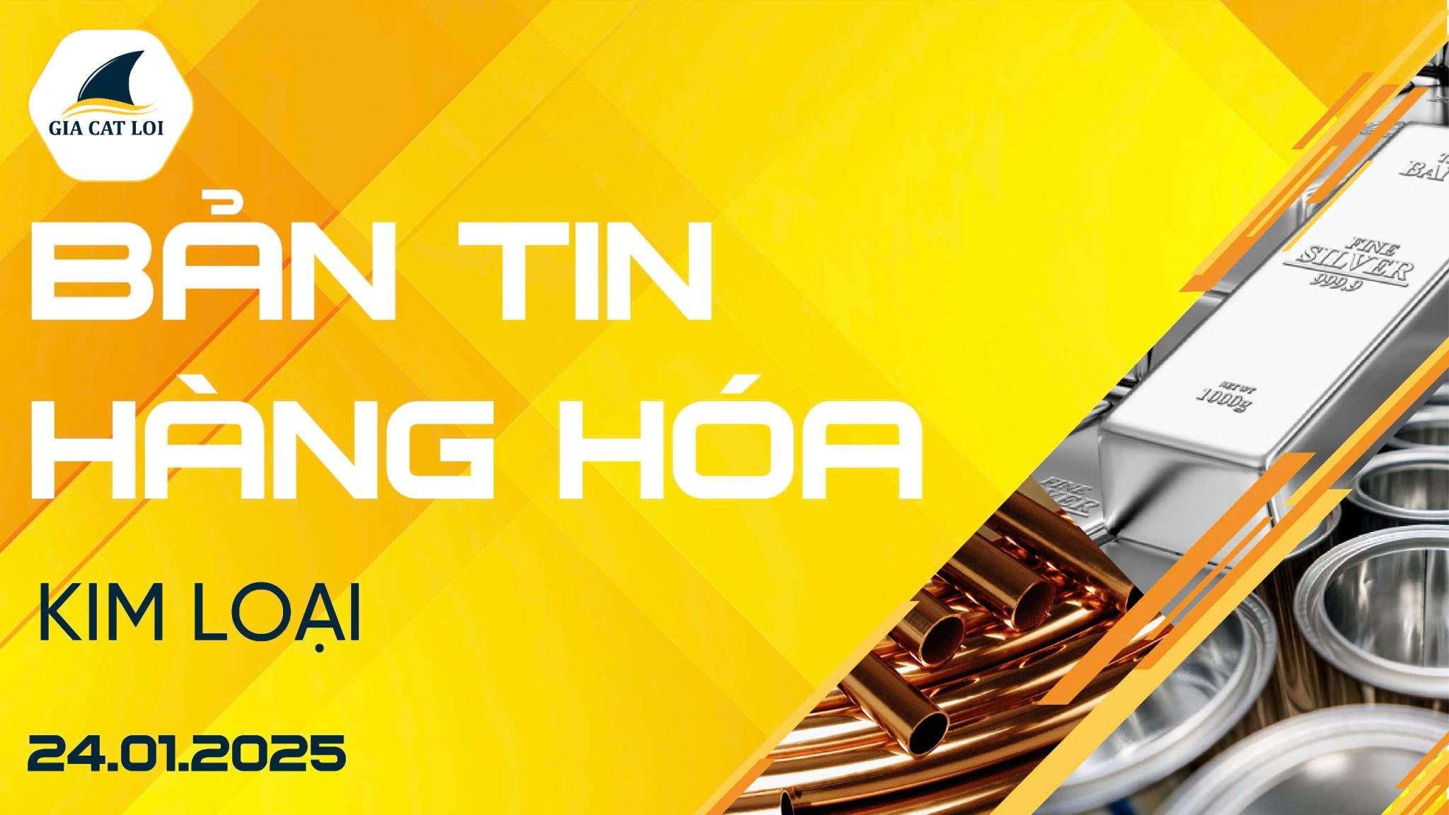 Bản Tin Nhóm Kim Loại Ngày 24/01/2025