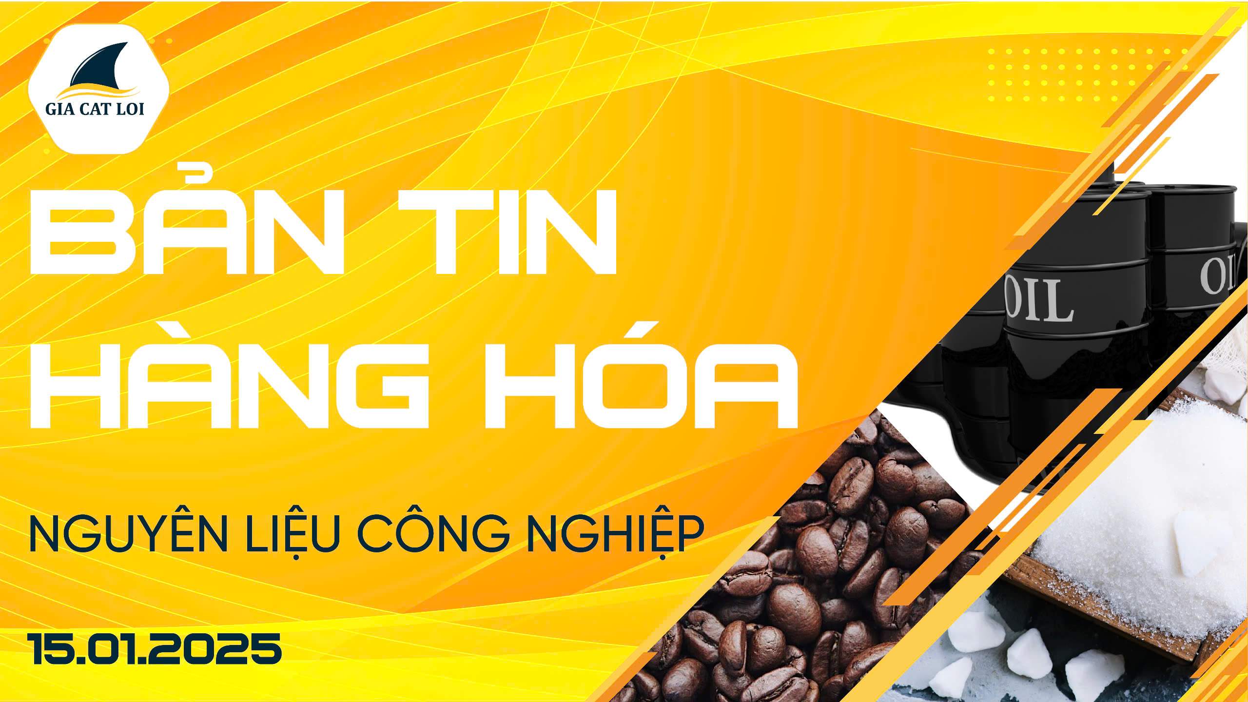 Bản Tin Nhóm Nguyên Liệu Công Nghiệp Ngày 15/01/2025