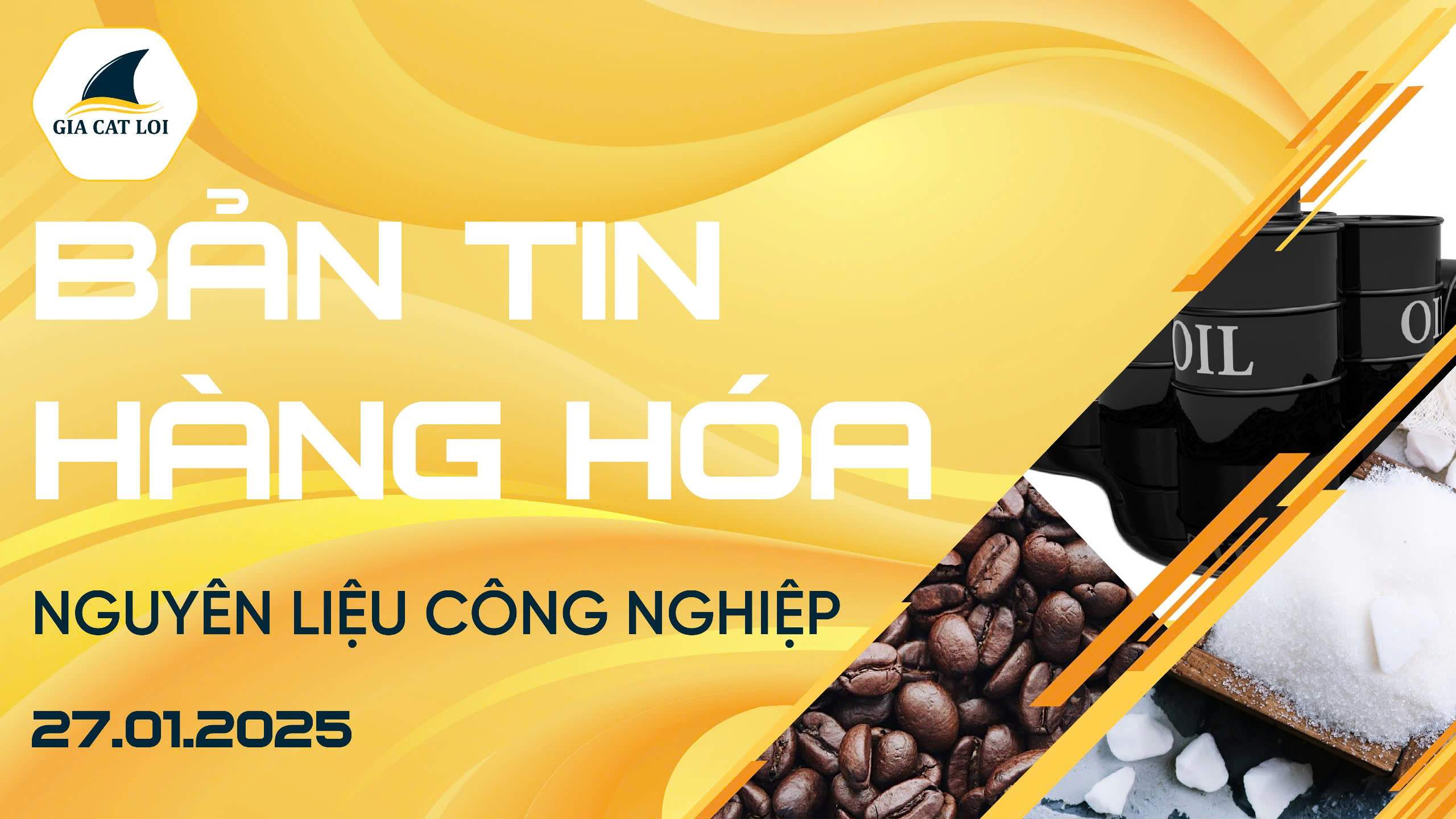 Bản Tin Nhóm Nguyên Liệu Công Nghiệp Ngày 27/01/2025