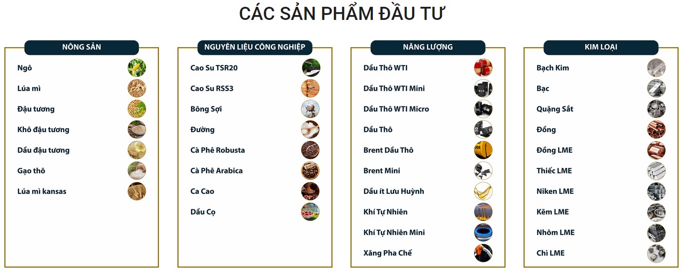 Các sản phẩm đầu tư