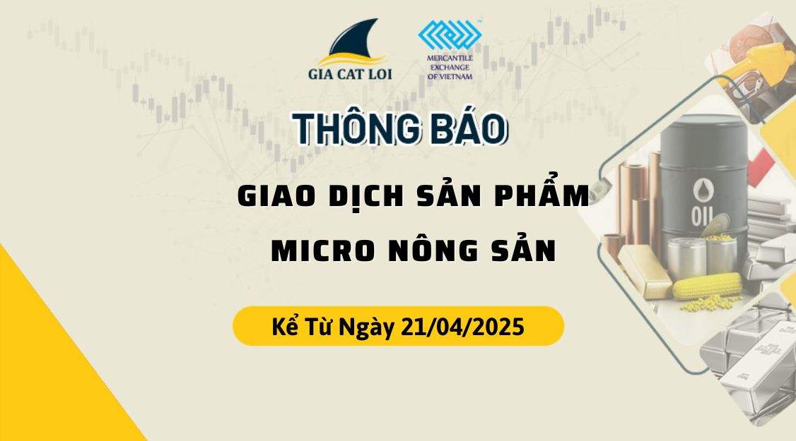 Thông Báo Giao Dịch Sản Phẩm Micro Nông Sản Ngày 21/04/2025