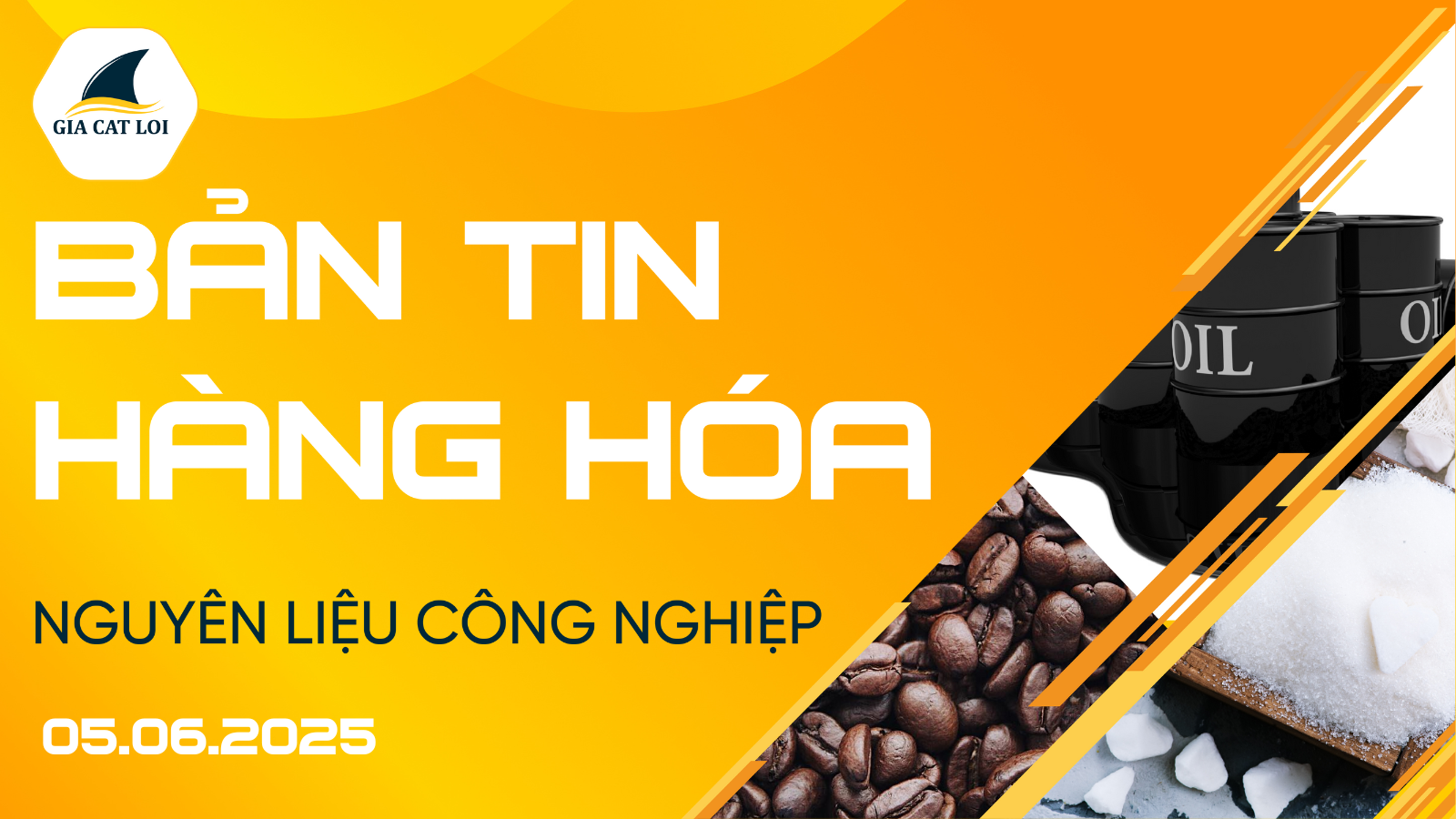 Bản Tin Nhóm Nguyên Liệu Công Nghiệp Ngày 05/06/2025