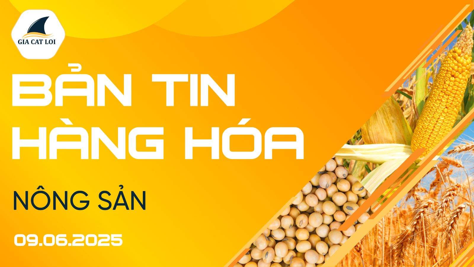 Bản Tin Nhóm Nông Sản Ngày 09/06/2025