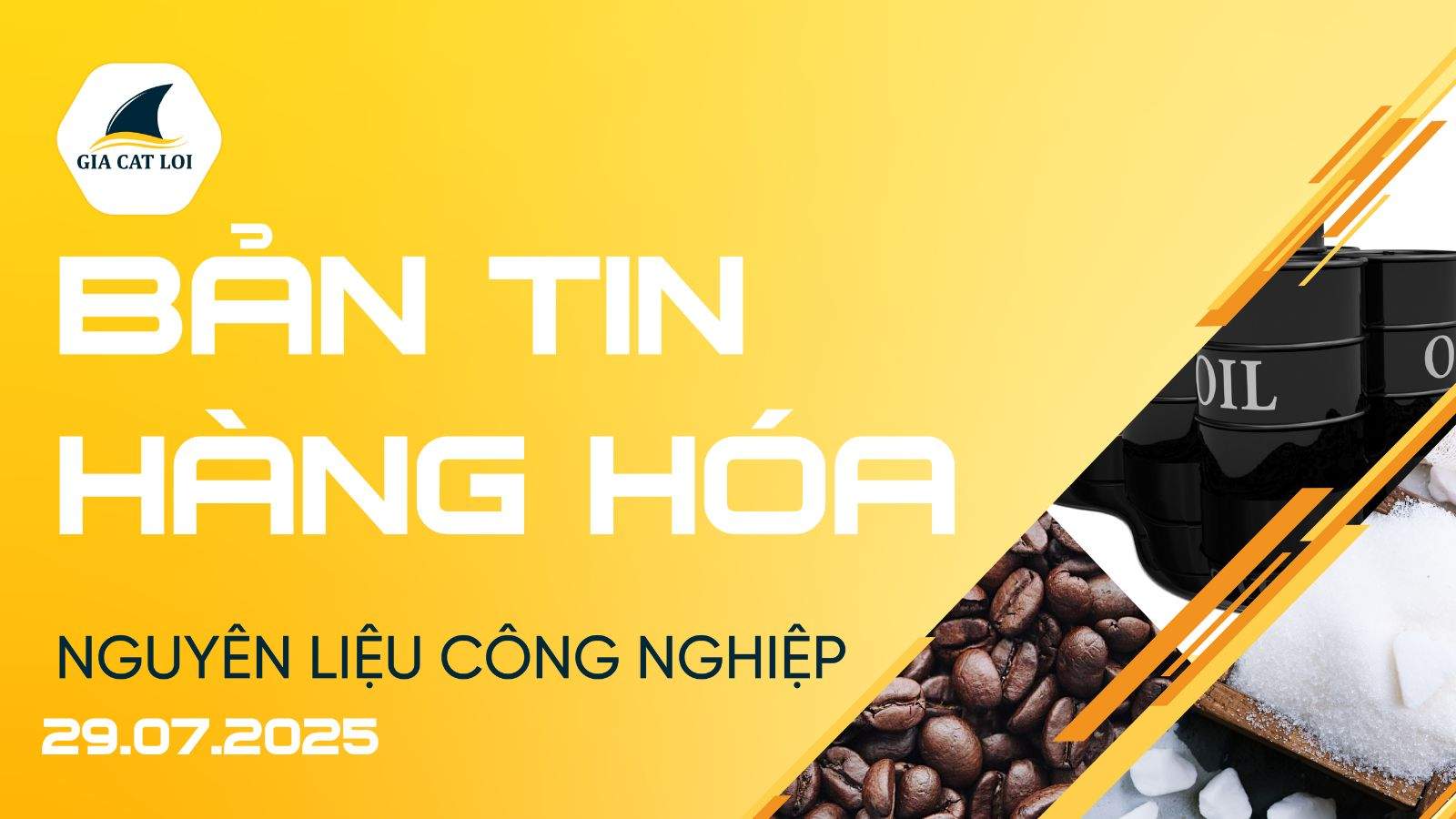 Bản Tin Nhóm Nguyên Liệu Công Nghiệp Ngày 29/07/2025
