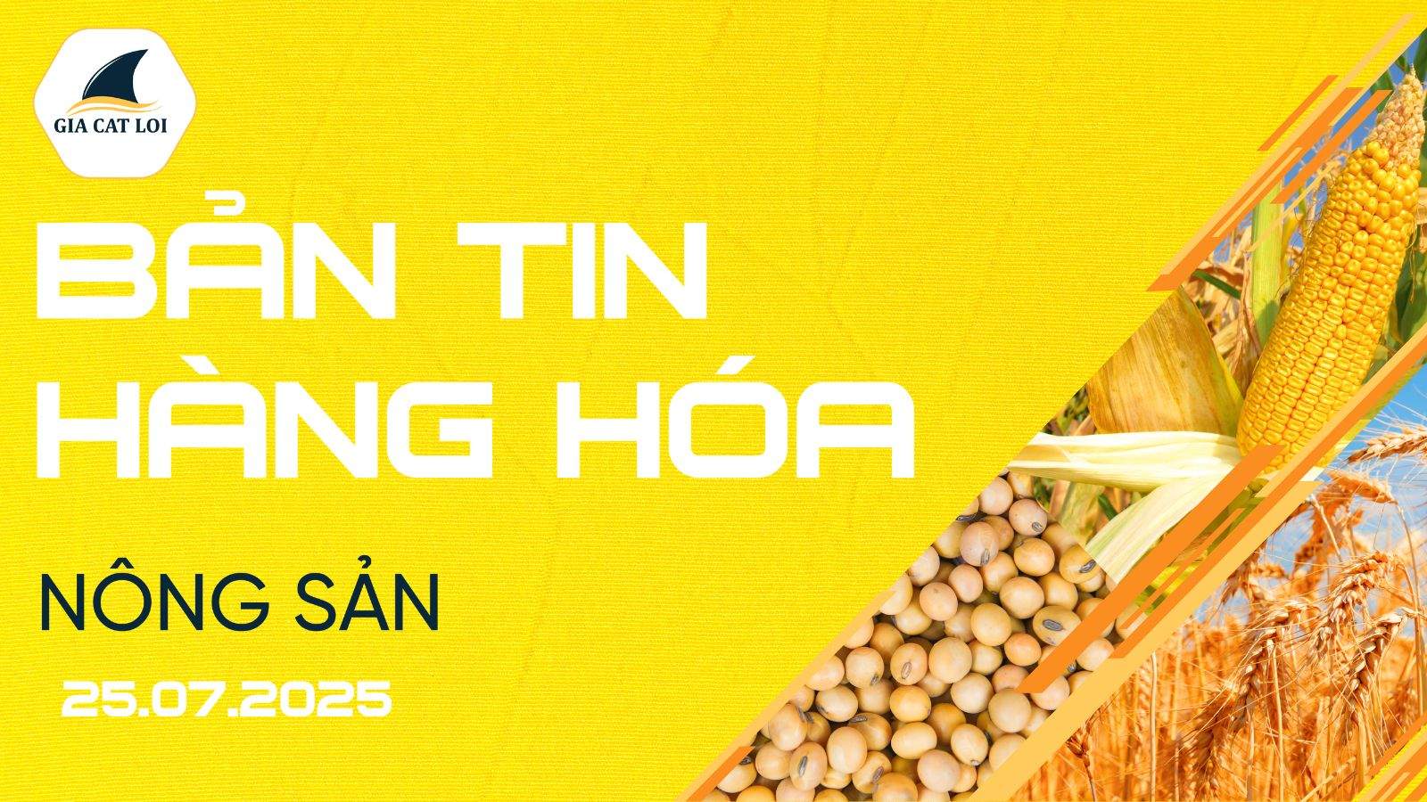 Bản Tin Nhóm Nông Sản Ngày 25/07/2025