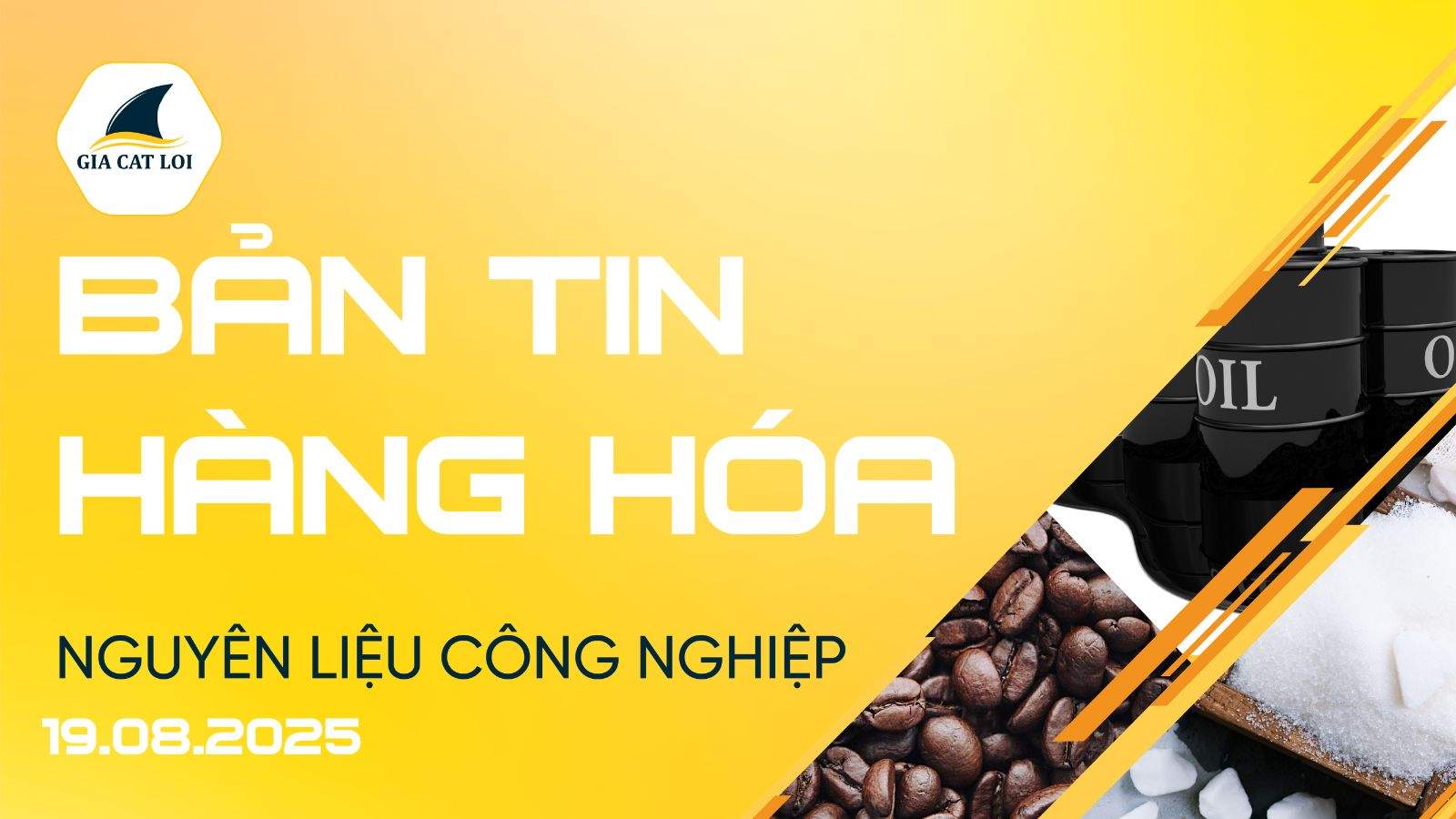 Bản Tin Nhóm Nguyên Liệu Công Nghiệp Ngày 19/08/2025