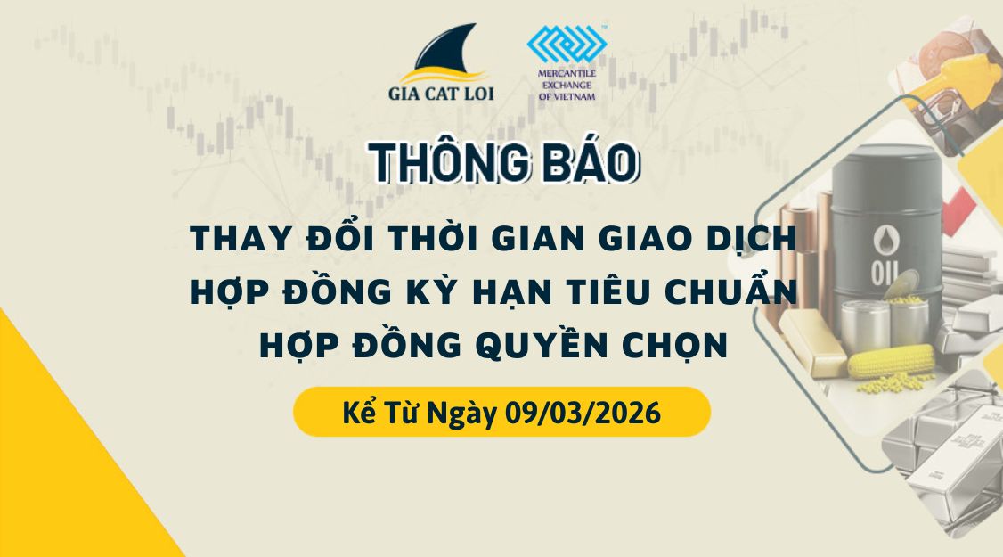 Thông Báo Thay Đổi Thời Gian Giao Dịch Hợp Đồng Kỳ Hạn Tiêu Chuẩn, Hợp Đồng Quyền Chọn Ngày 09/03/2026