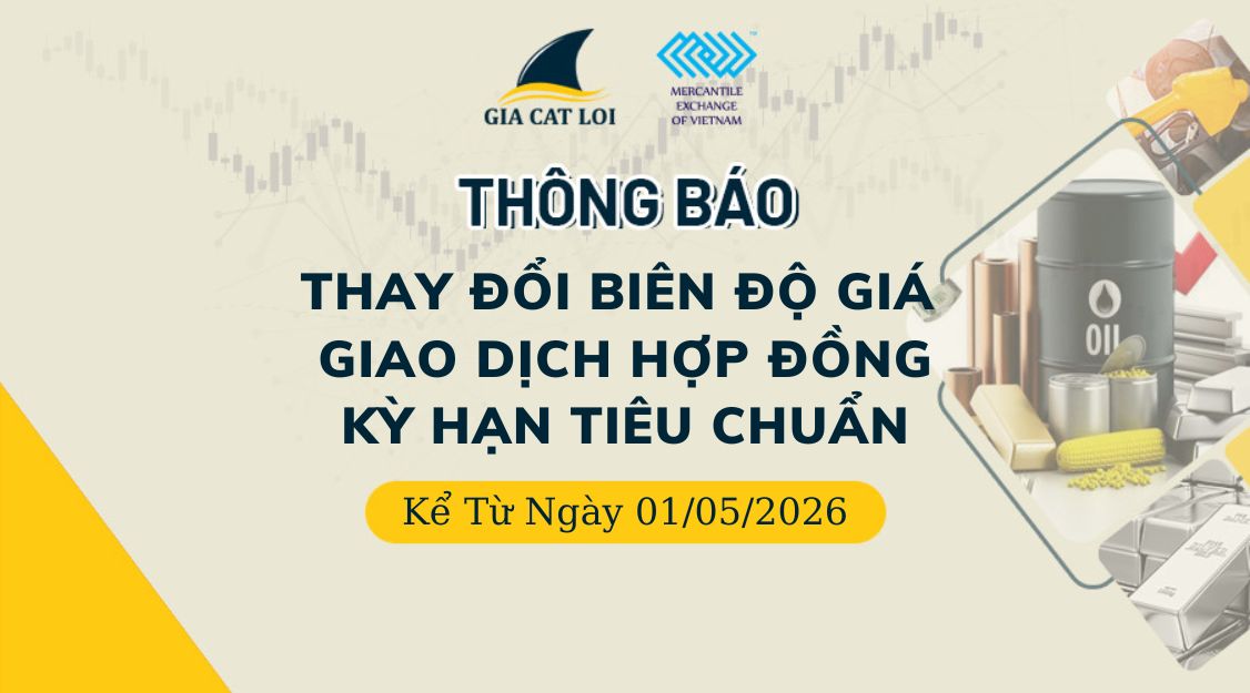 Thông Báo Thay Đổi Biên Độ Giá Giao Dịch Ngày 01/05/2026