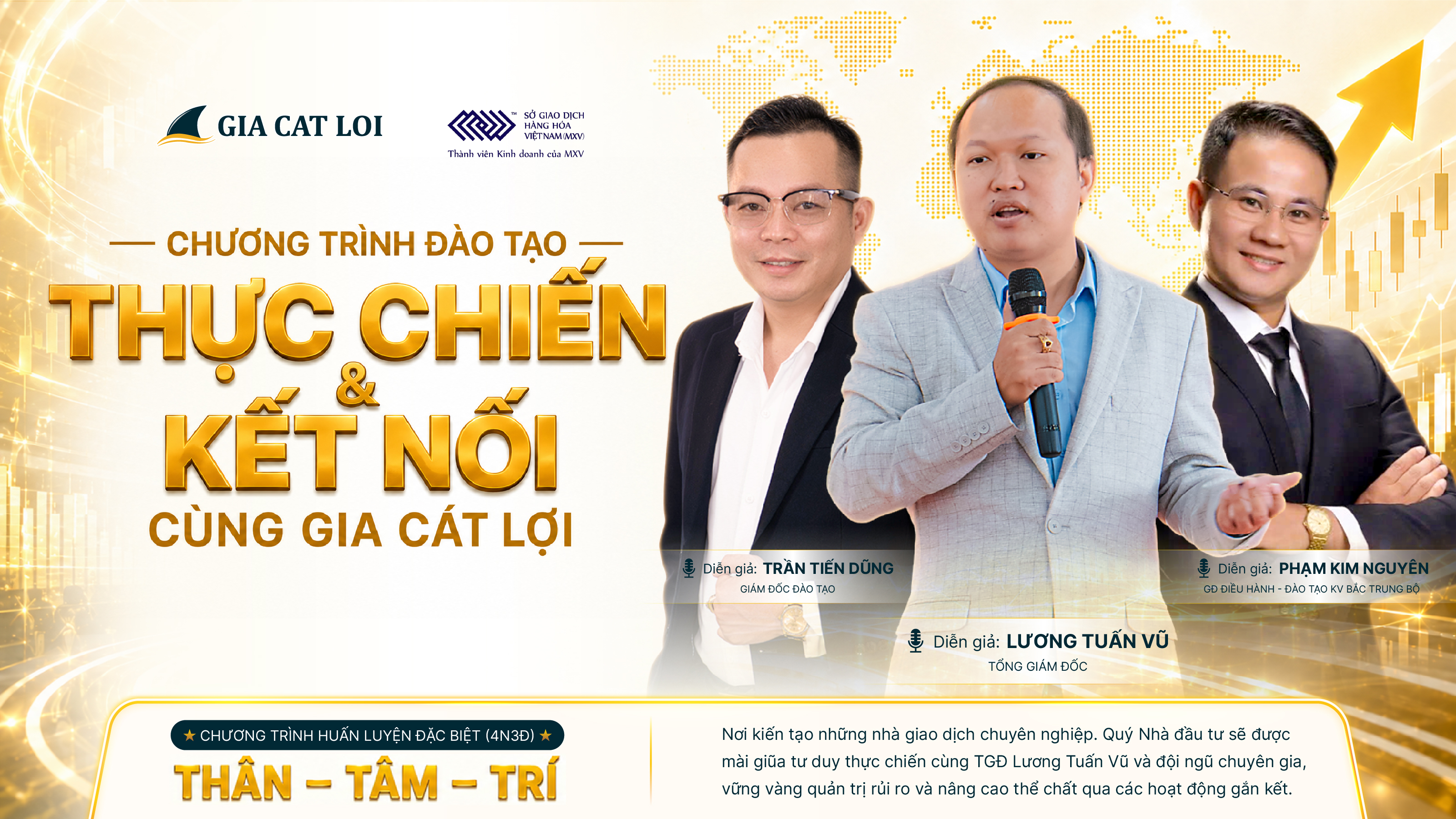 Gia Cát Lợi – Chương Trình Đào Tạo Đặc Biệt: “Thực Chiến & Kết Nối”