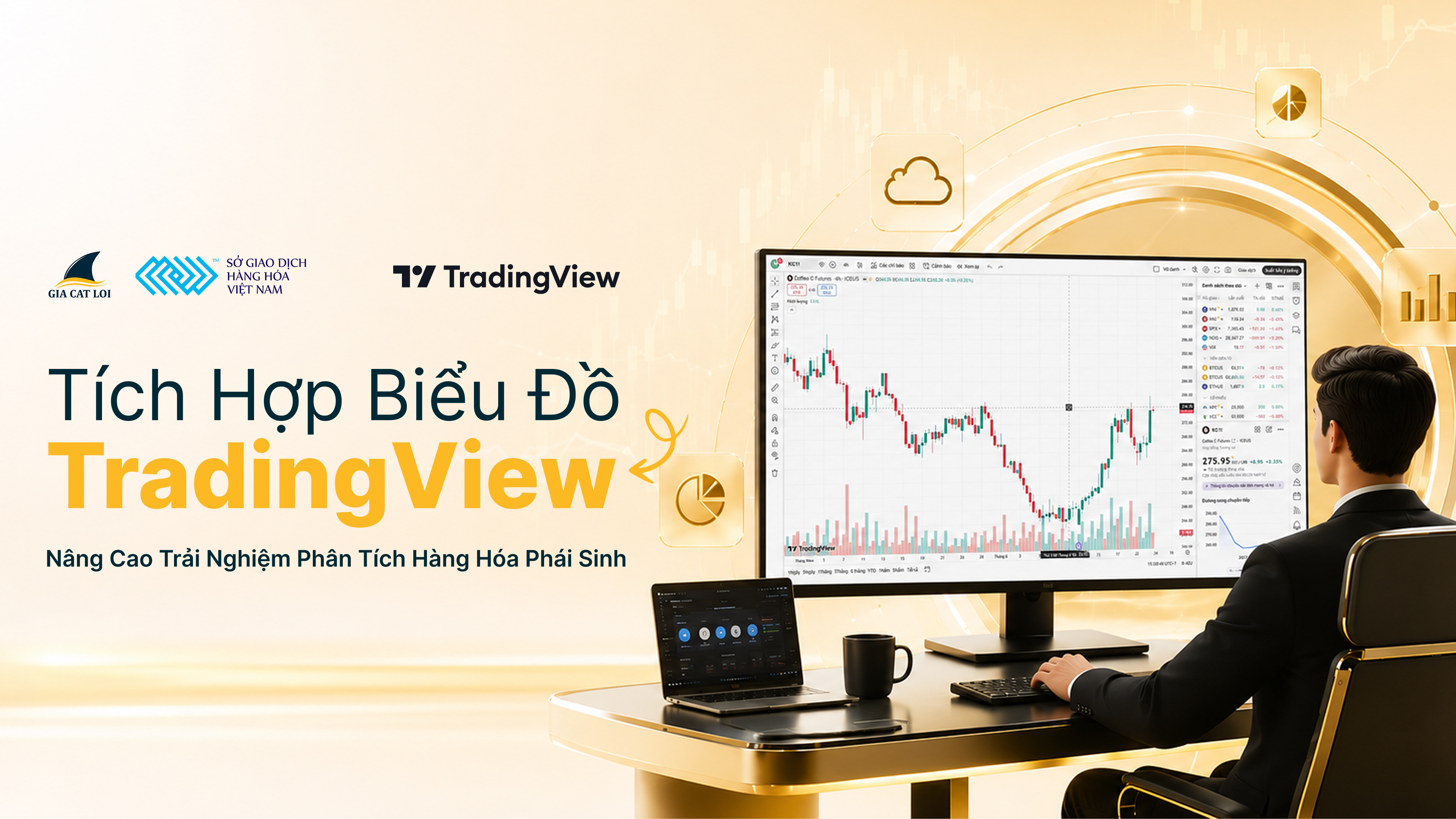Gia Cát Lợi Tích Hợp Biểu Đồ Tradingview – Nâng Cao Trải Nghiệm Phân Tích Hàng Hóa Phái Sinh
